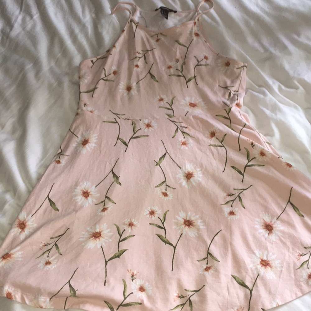 Flower print dress